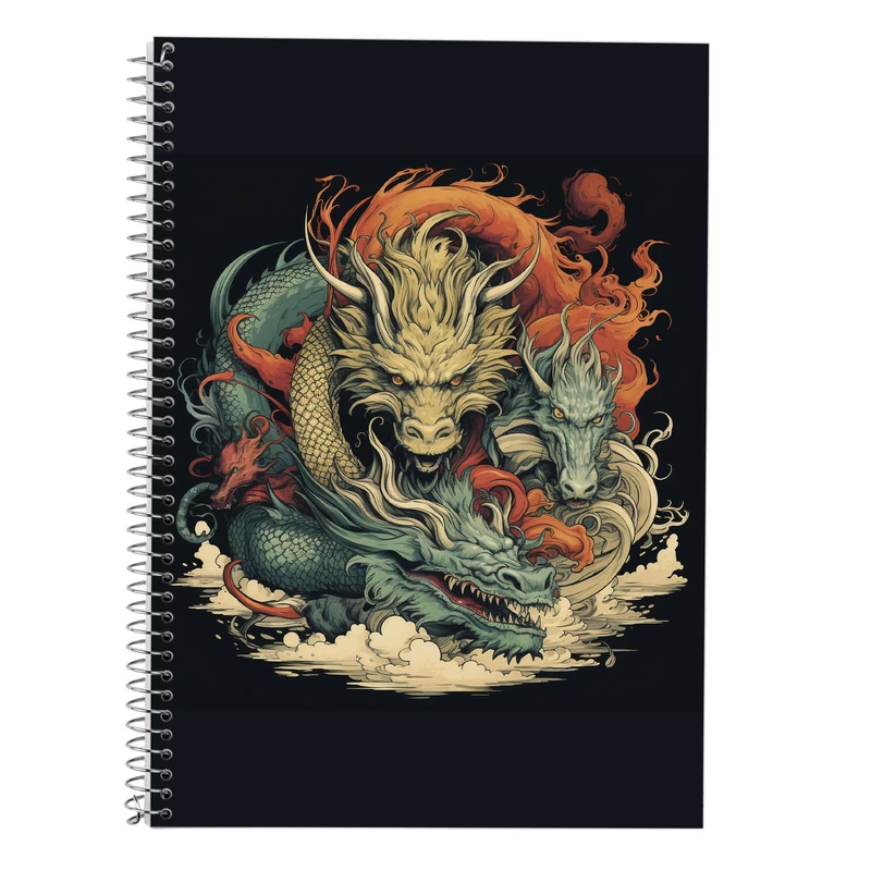 دفتر لغت 50 برگ مدوپد طرح Vindland Saga کد DF3169