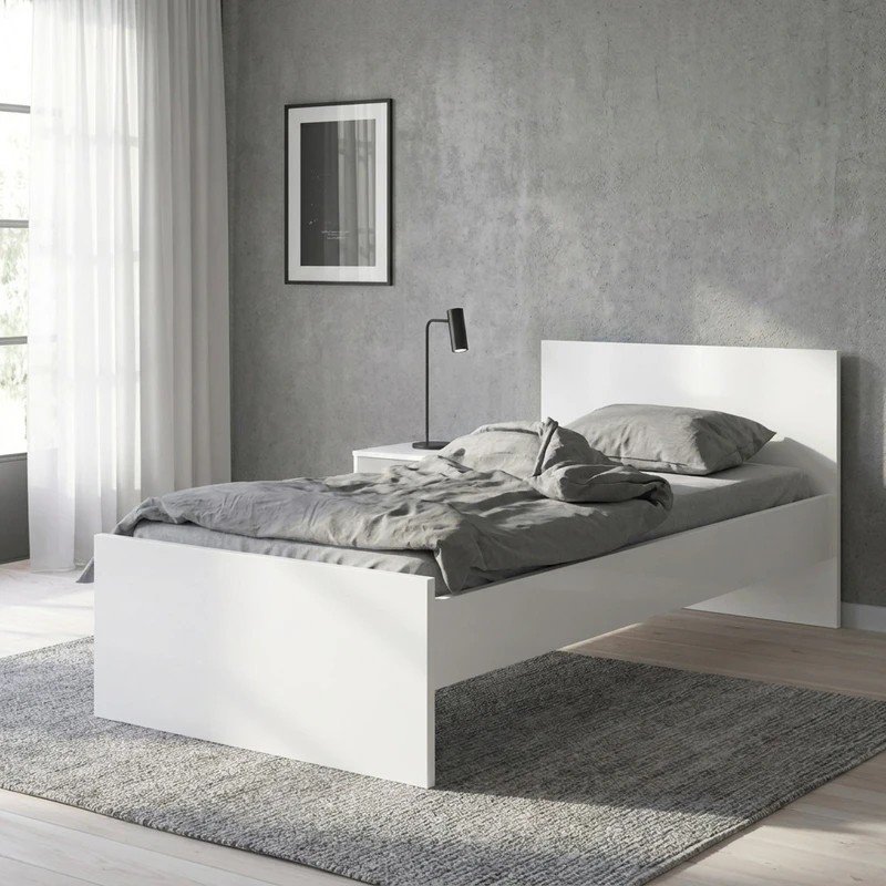 تخت خواب ام دی اف یک نفره مدل s-629 سایز 200×90 سانتی متر