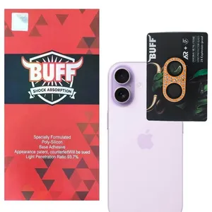 Buff Diamond Metal AR Lens Protector For Apple iPhone 17