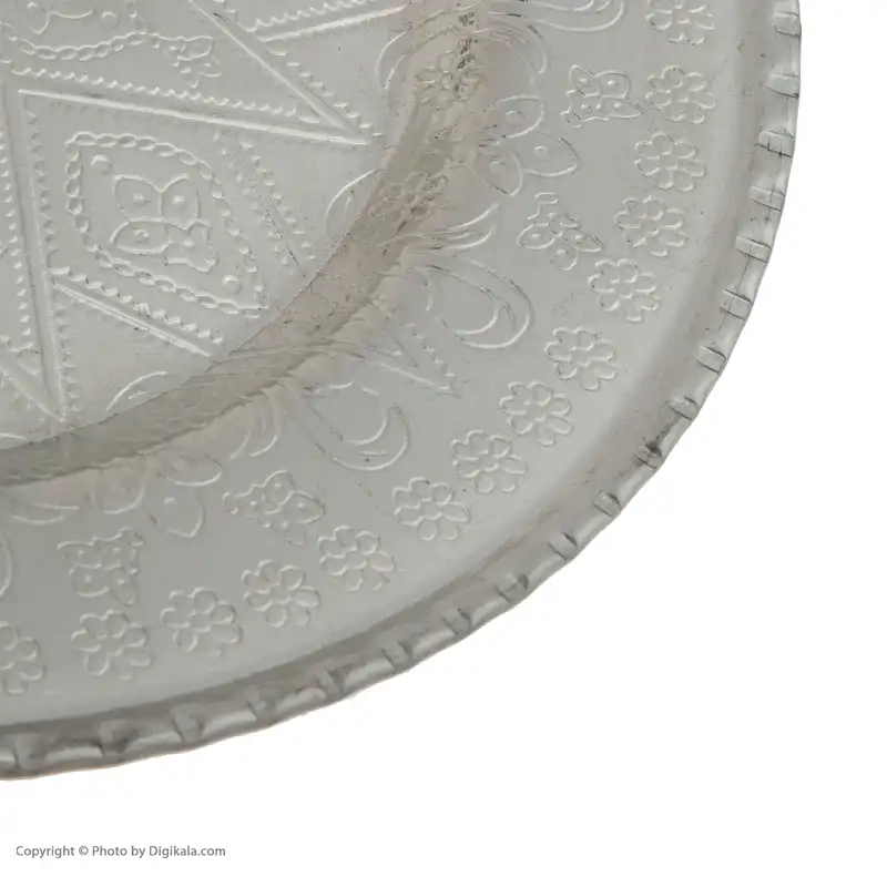 بشقاب مسی مس زنجان مدل پلو خوری کد 001