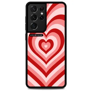 AKAM AMCWSGS21U-HEARTS1 Cover For Samsung Galaxy S21 Ultra