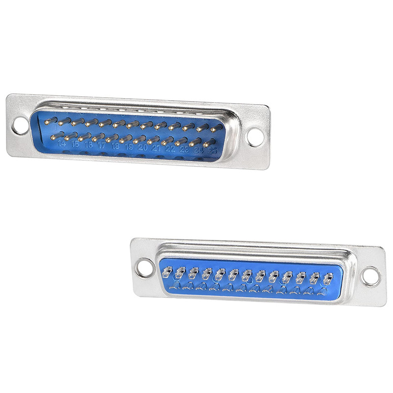 کانکتور سریال نری 25 پین مدل DB25 بسته 5 عددی