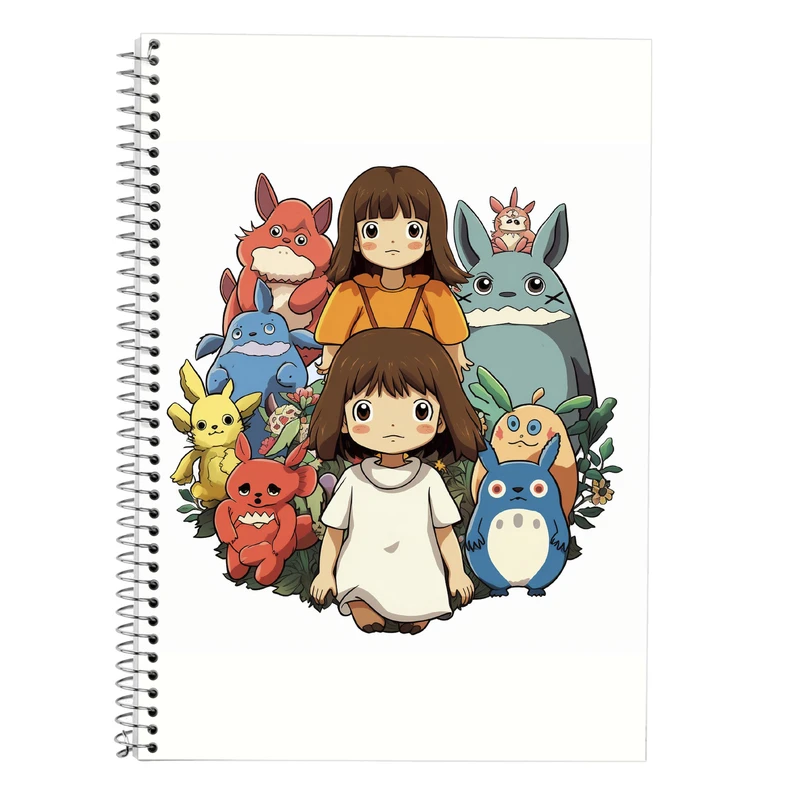 دفتر لغت 50 برگ مدوپد طرح Ghibli کد DF2467