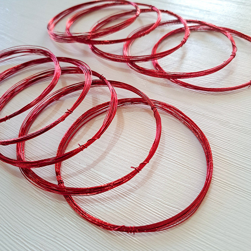 سیم گل سازی کد 15 بسته 10 عددی