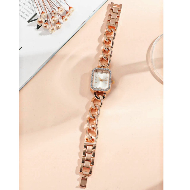 ساعت مچی عقربه ای زنانه مدل دورنگین013