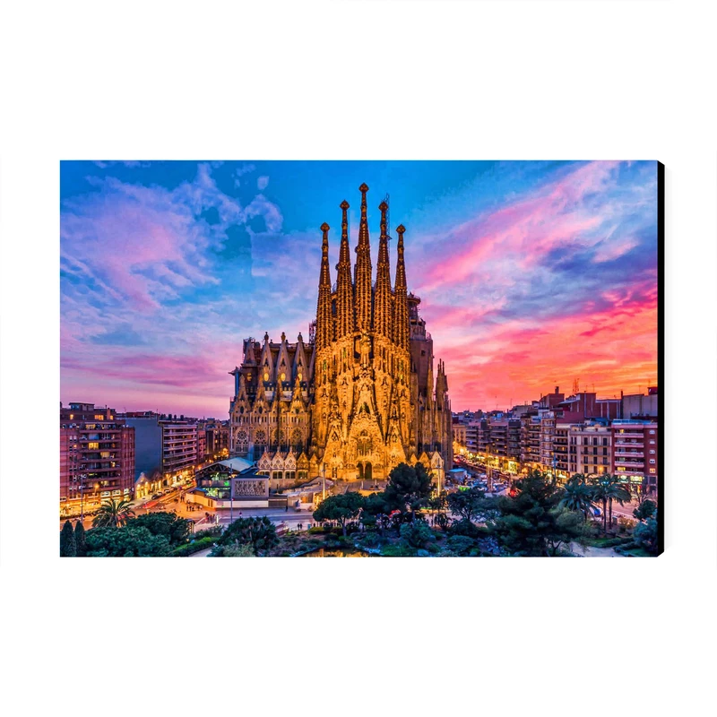 تابلو شاسی عرش طرح گردشگری اسپانیا کد As6459