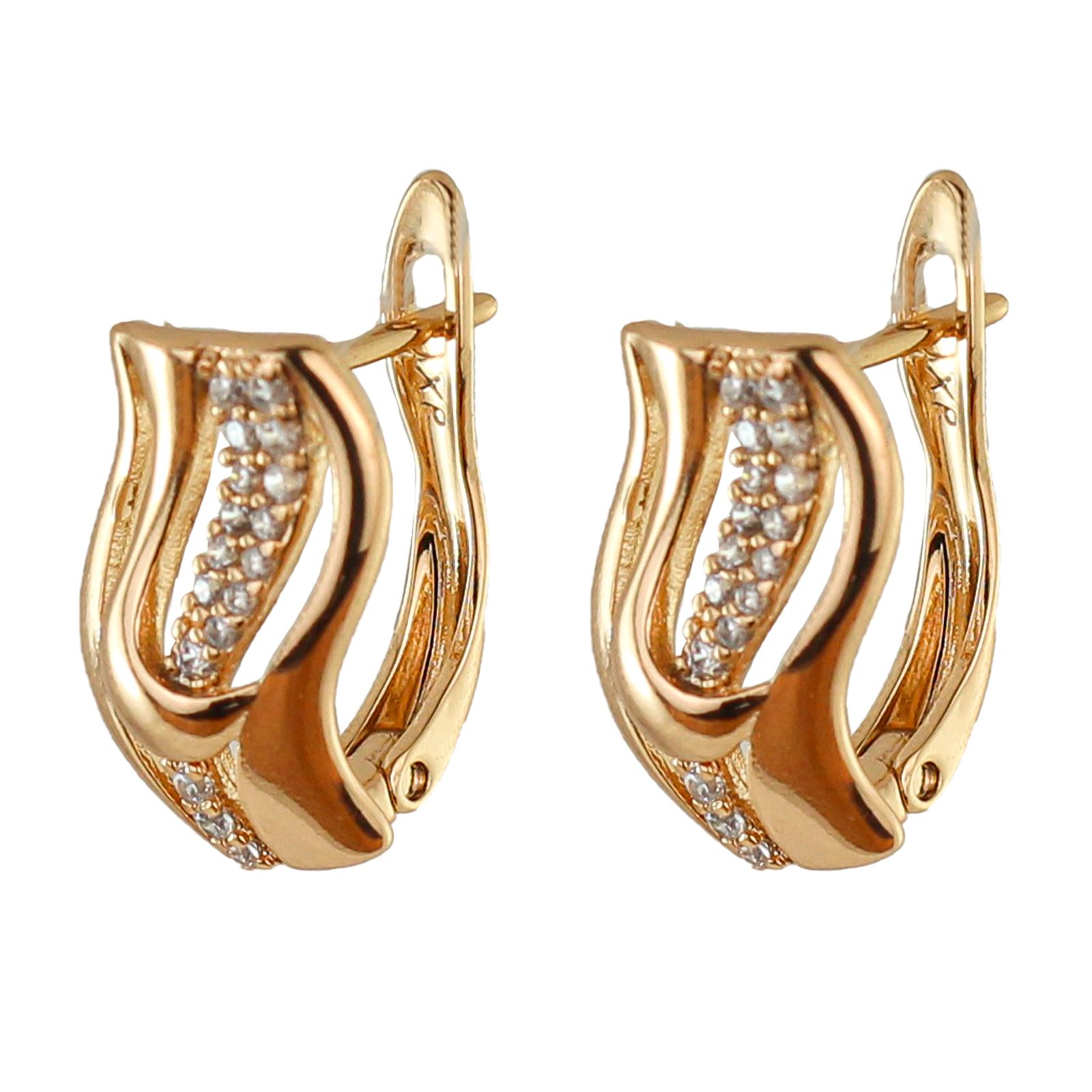 گوشواره زنانه ژوپینگ مدل AAC369 -  - 1