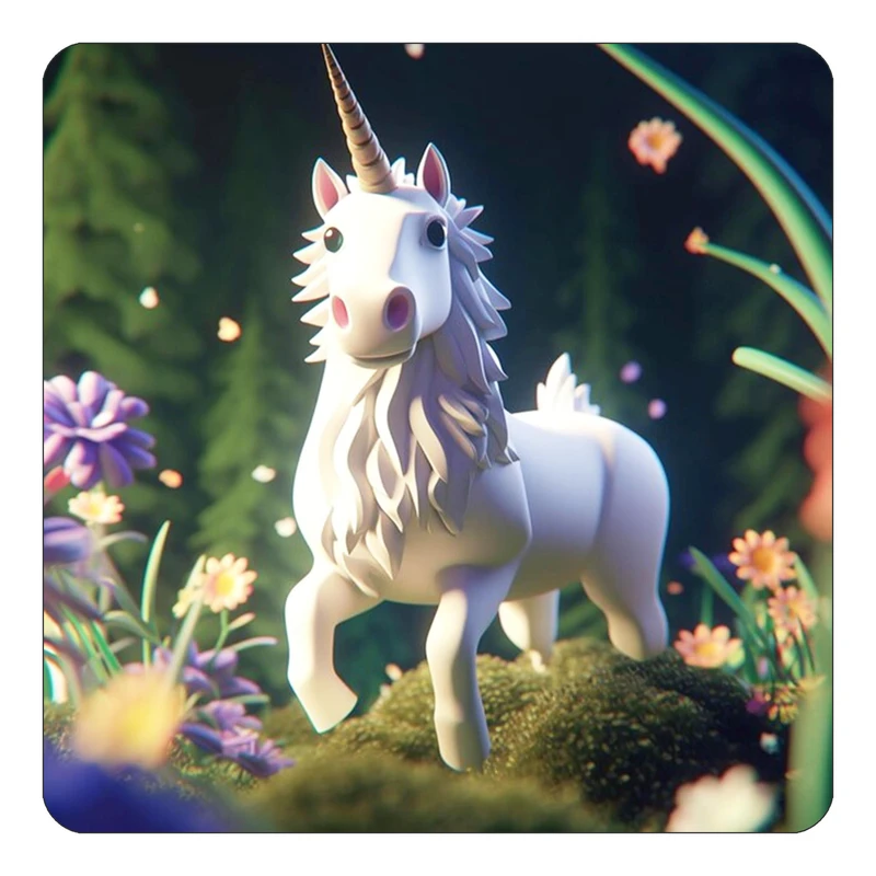 مگنت کاکتی طرح اسب تک شاخ و یونیکورن مدل mp29108