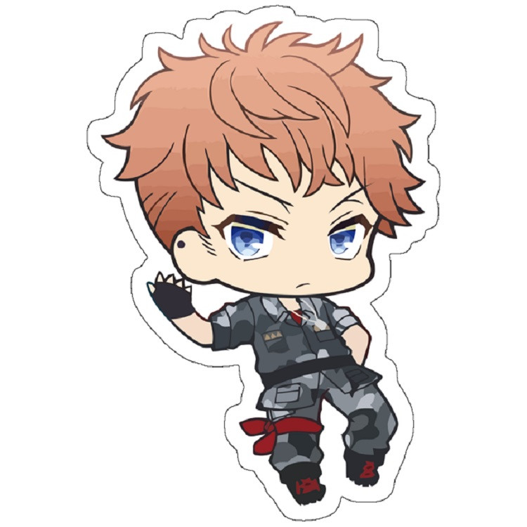 استیکر لپ تاپ مدل Rio Chibi HypMic