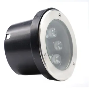 چراغ استخری 1x6 وات مدل استیل RGB