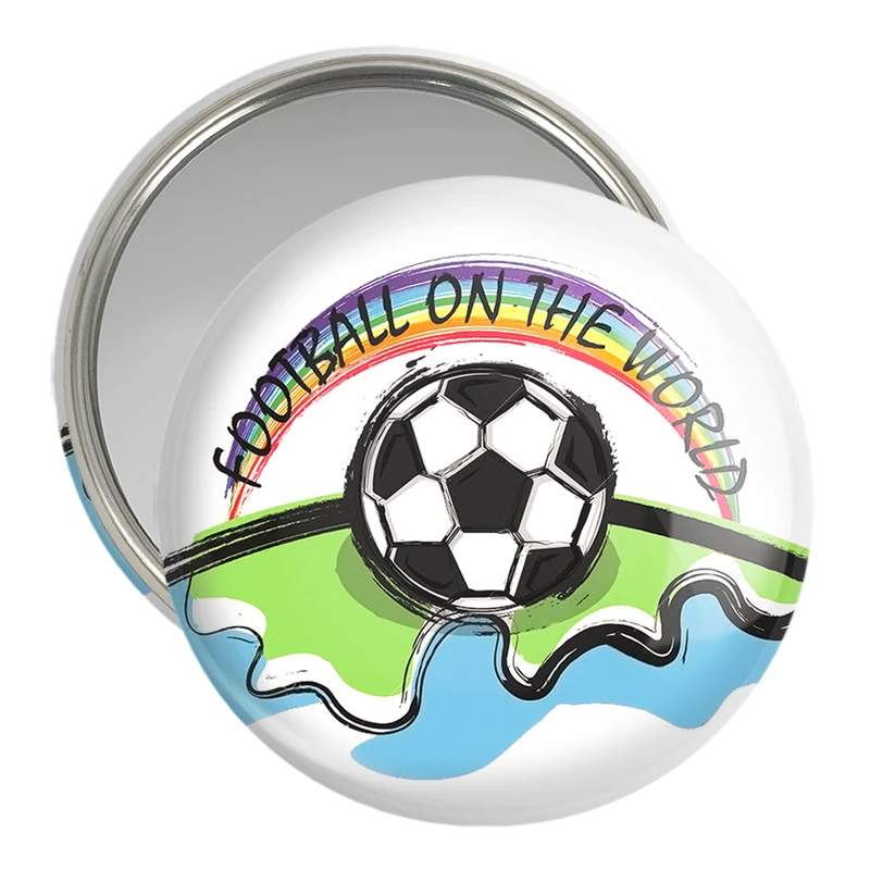 آینه جیبی خندالو مدل جام جهانی  کد 20730