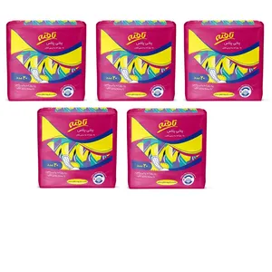 نوار بهداشتی تافته مدل panty plus مجموعه 5 عددی