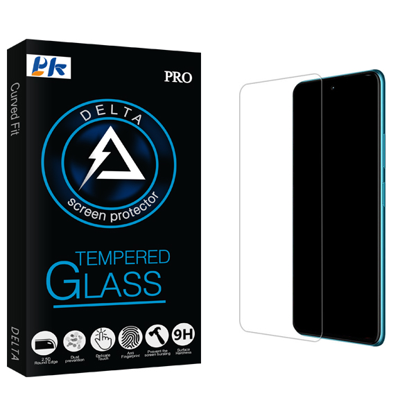 محافظ صفحه نمایش شیشه ای پی کی مدل Delta Glass MIX مناسب برای گوشی موبایل سامسونگ Galaxy A51 5G \ A52 5G \ A53 5G \ A52s \ A53s