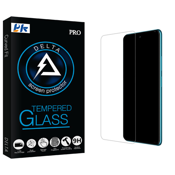 محافظ صفحه نمایش شیشه ای پی کی مدل Delta Glass MIX مناسب برای گوشی موبایل شیائومی Poco X3 \ X3 Pro \ X3 GT \ X3 NFC \ X3 5G \ F3 5G \ F3 \ F3 Pro