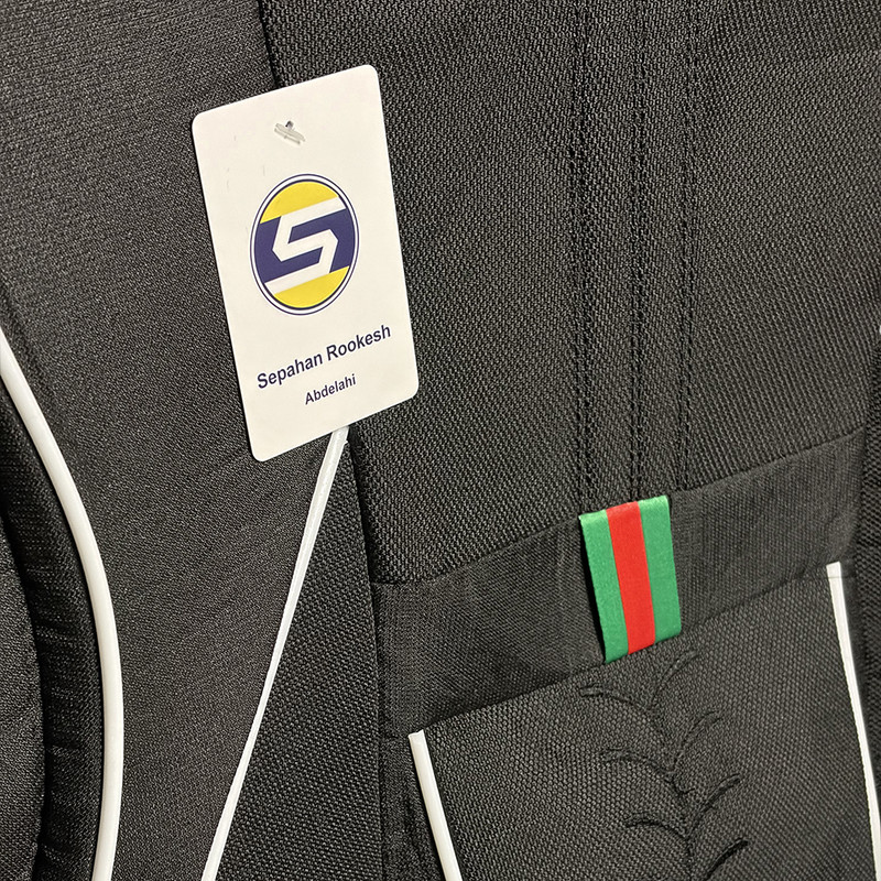 ست کامل روکش صندلی خودرو سپاهان روکش مدل GUCCI-249 مناسب برای پژو 206-207 راناپلاس