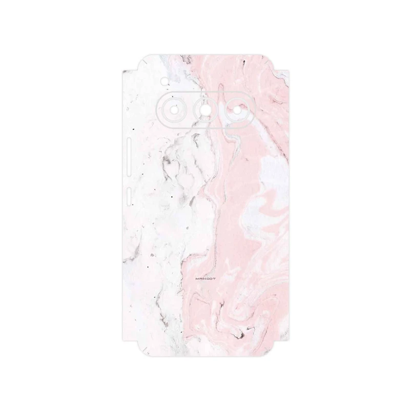 برچسب پوششی ماهوت مدل Blanco_Pink_Marble مناسب برای گوشی موبایل داریا Bond II Lite 5G