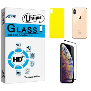 AFS Unique Screen Protector For apple xs max With Back Protector