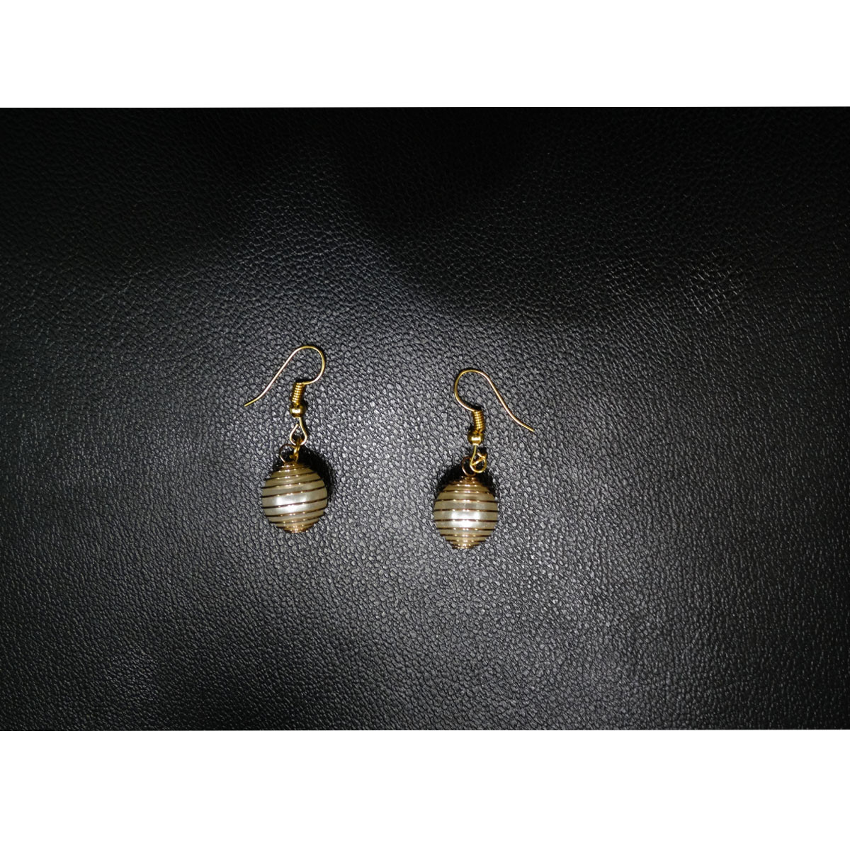 گوشواره زنانه مدل کروی مرواریدی کد 04