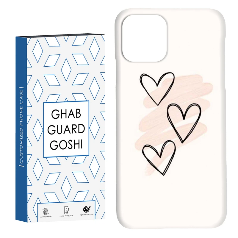 کاور قاب گارد گوشی طرح قلب کد Dimo-859 مناسب برای گوشی موبایل اپل  IPHONE 11 PRO MAX