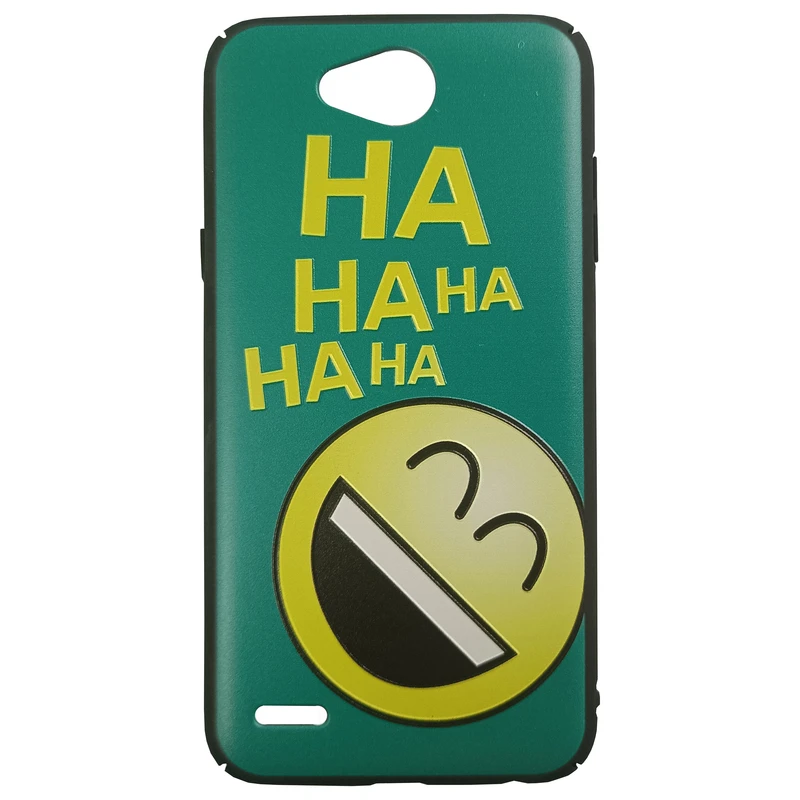 کاور مدل فانتزی کد 028 طرح استیکر خنده مناسب برای گوشی موبایل ال جی X Power 2