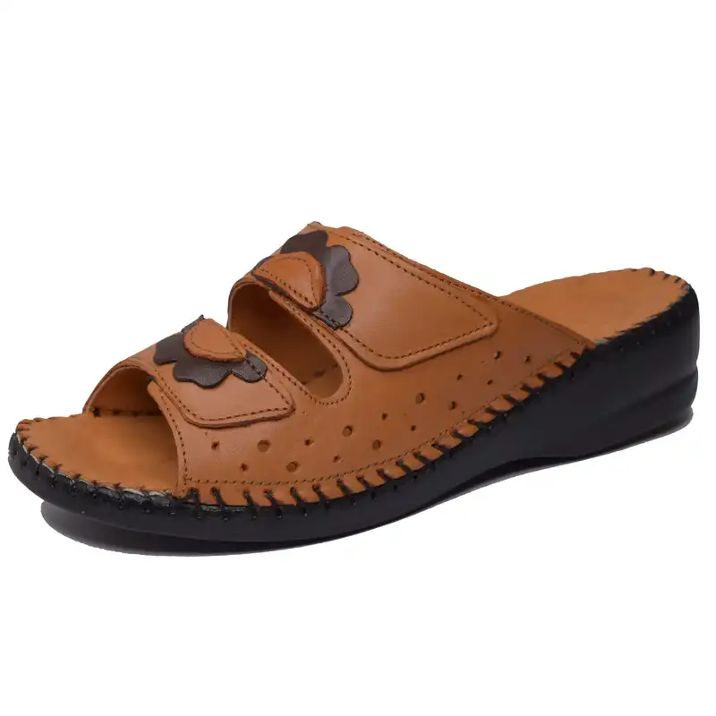 دمپایی زنانه کفش آداک مدل گلدار