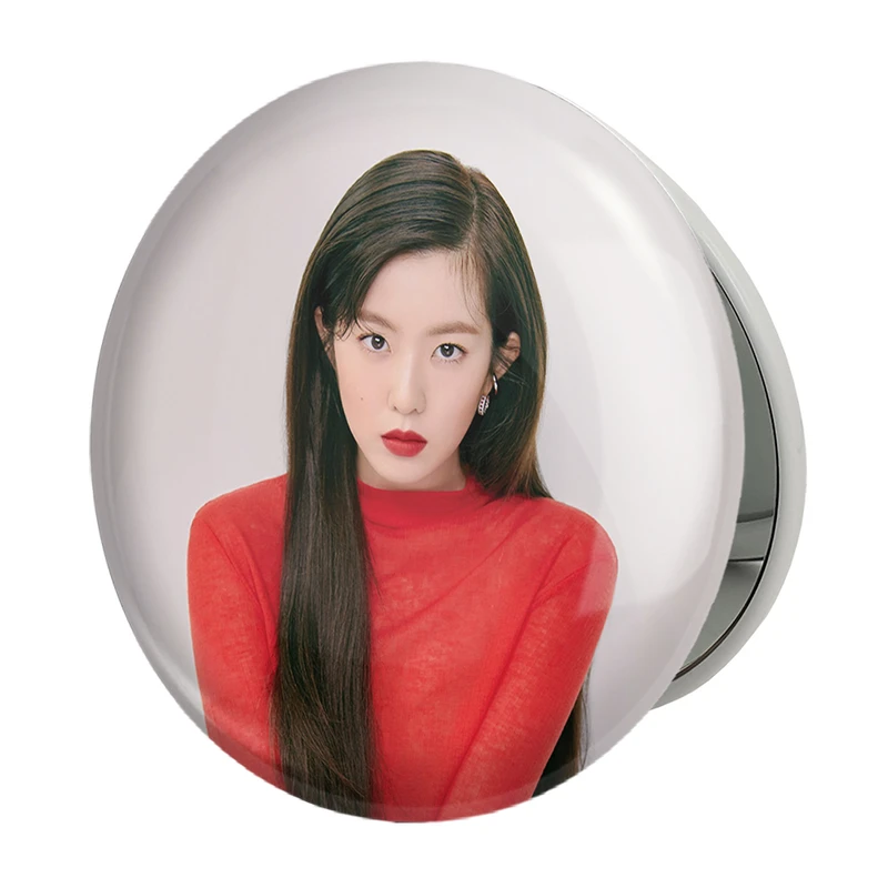 آینه جیبی خندالو طرح آیرین گروه رد ولوت Red Velvet مدل تاشو کد 13002 