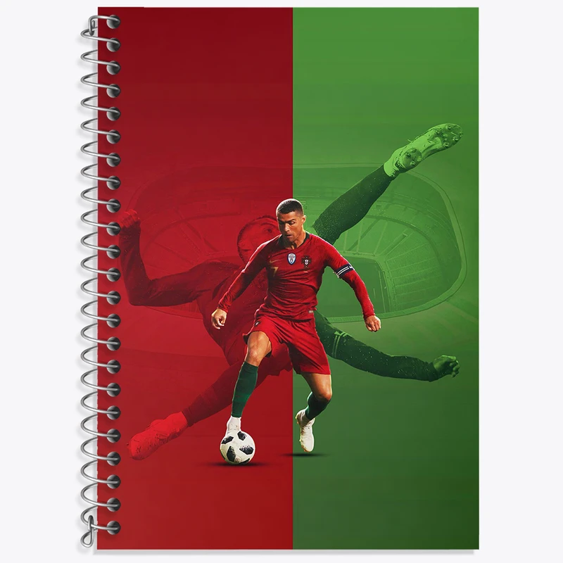 دفتر نت موسیقی 50 برگ خندالو طرح کریستیانو رونالدو کد N2818