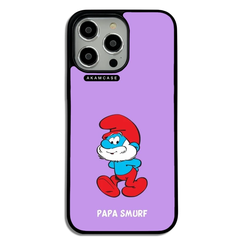 کاور آکام مدل AMC-WA14PROMAX-SMURFS-1 مناسب برای گوشی موبایل اپل iPhone 14 Pro Max