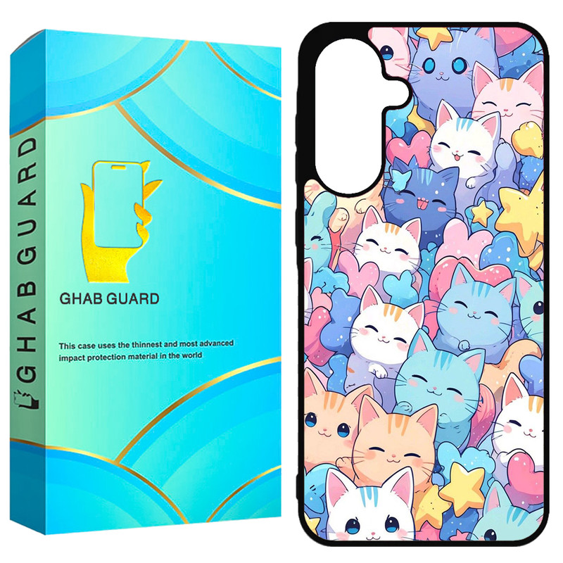 کاور قاب گارد طرح گربه مدل GA36 مناسب برای گوشی موبایل سامسونگ Galaxy A36