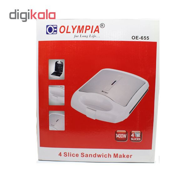 ساندویچ ساز المپیا مدل OE-655