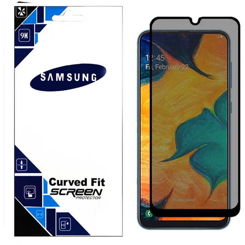 محافظ صفحه نمایش حریم شخصی مدل GSF مناسب برای گوشی موبایل سامسونگ Galaxy A30