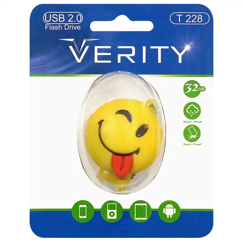 فلش مموری وریتی مدل T228 USB 2.0 ظرفیت 32 گیگابایت