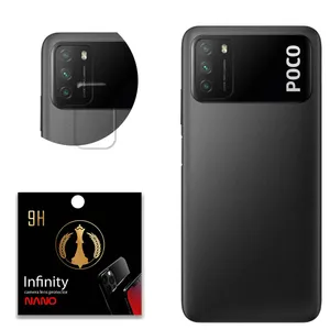 infinity Nano MP021 Camera Lens Protector For Xiaomi Poco M3 Pack of 10