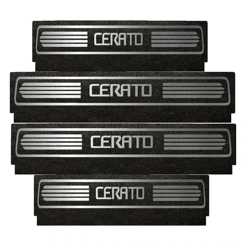  برچسب پارکابی خودرو مهدیار طرح چرم کد pka1046 مناسب برای سراتو  بسته 4 عددی