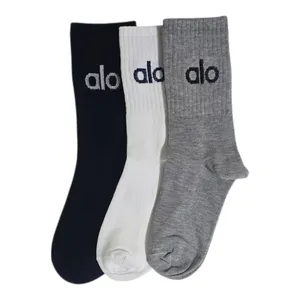 جوراب ورزشی ساق بلند زنانه مدل اسپورت بسته 3 عددی