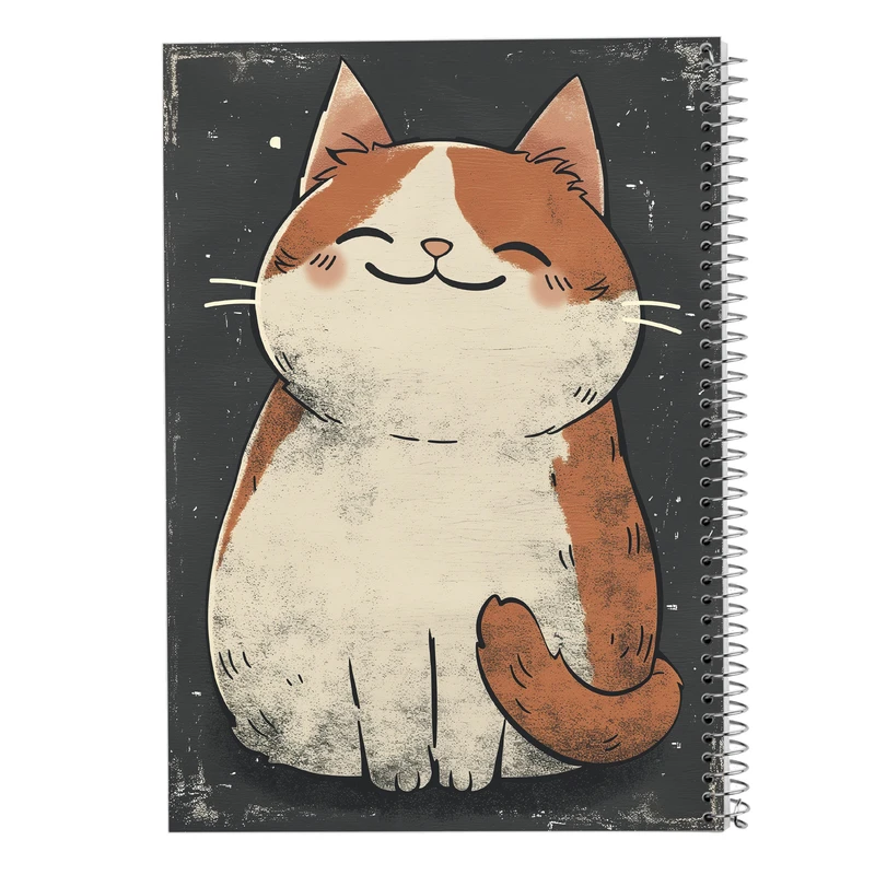 دفتر مشق 100 برگ مدوپد مدل گربه کد DF14716