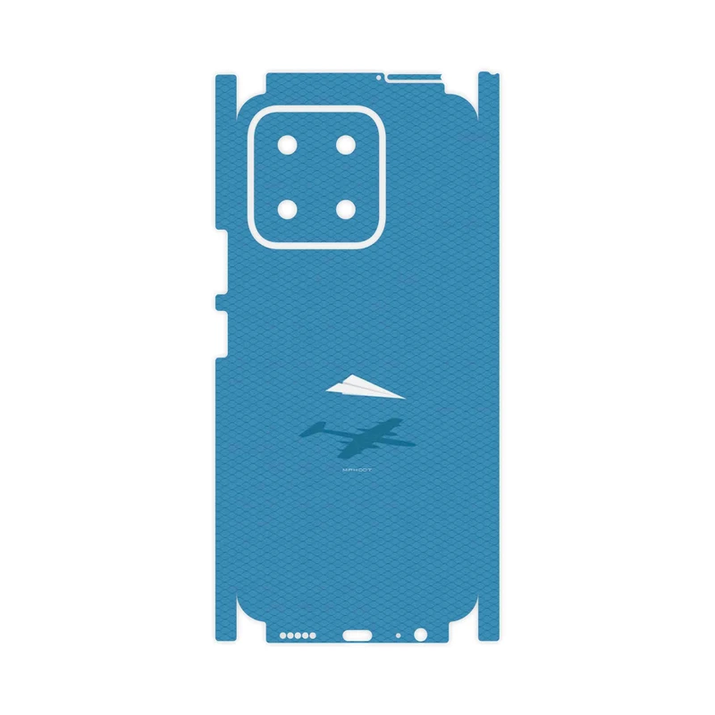 برچسب پوششی ماهوت مدل Minimal Paper Airplane-FullSkin مناسب برای گوشی موبایل آنر X5b