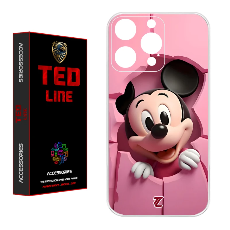 کاور تد لاین طرح عروسک کد 1108 مناسب برای گوشی موبایل اپل Iphone 16 Pro 