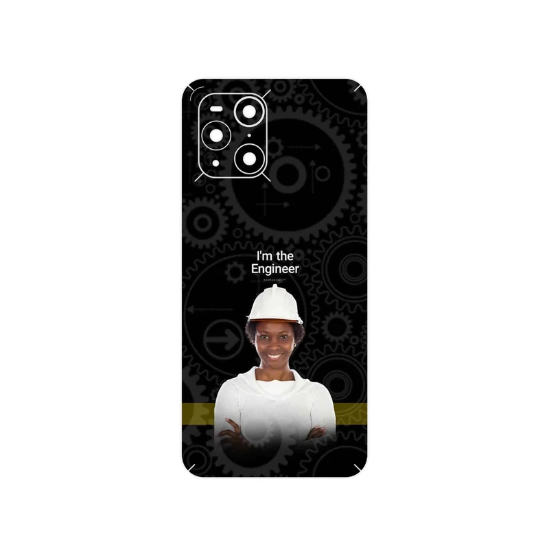 برچسب پوششی ماهوت مدل Engineer مناسب برای گوشی موبایل اپو Find X3 Pro