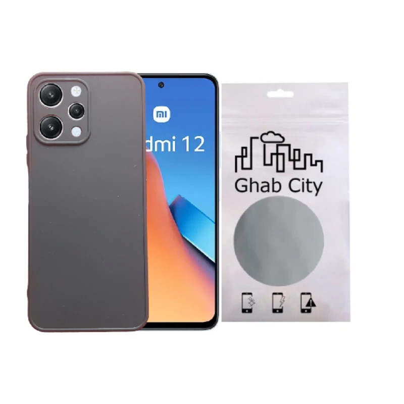 کاور قاب سیتی مدل سیلیکونی مناسب برای گوشی موبایل شیائومی Redmi 12 
