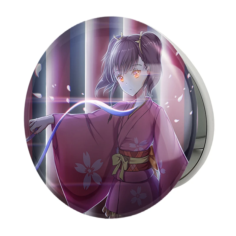 آینه جیبی خندالو طرح مومی انیمه کابانری (Kabaneri) مدل تاشو کد 35963