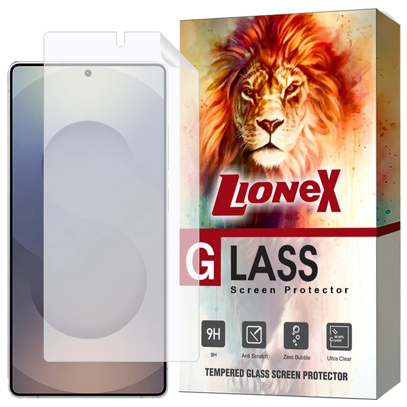 محافظ صفحه نمایش لایونکس مدل LNMF مناسب برای گوشی موبایل سامسونگ Galaxy S24 Ultra 5G