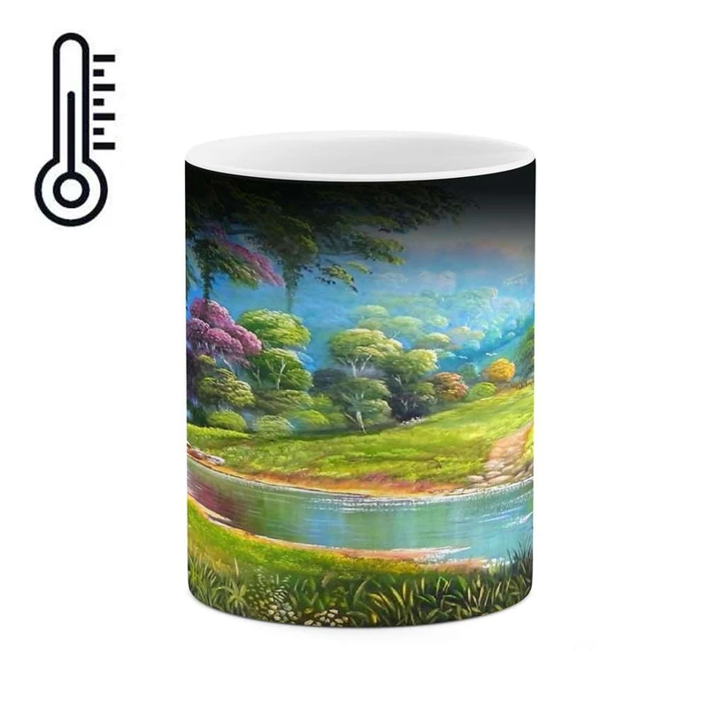 ماگ حرارتی کاکتی مدل نقاشی کد mgh13869