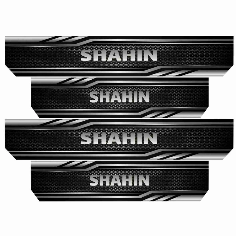 برچسب بدنه خودرو رایسان کد SP2009 مناسب برای شاهین مجموعه 4 عددی