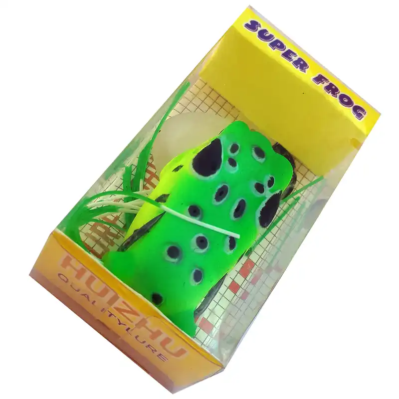 طعمه ماهیگیری هویژو مدل قورباغه مصنوعی ژله ای GR