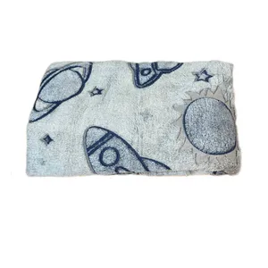 پتو مسافرتی مدل شب نما فضانوردی 2 سایز 200x145 سانتی متر