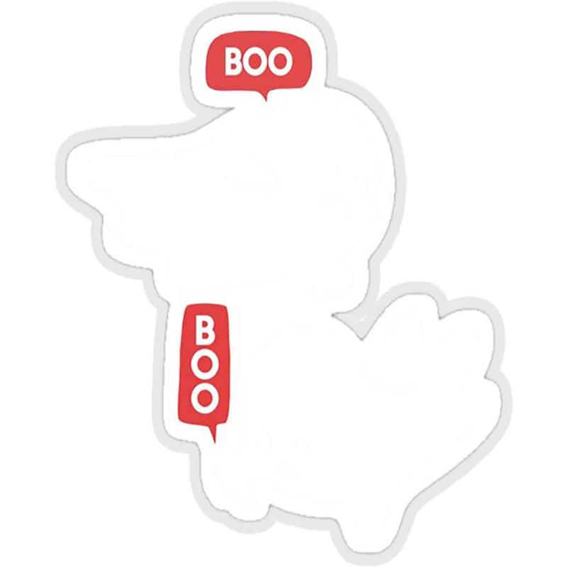 استیکر لپ تاپ طرح ghost of disapproval کد ST740