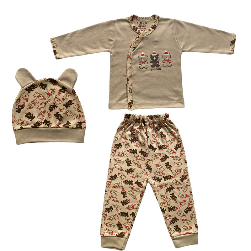 ست 3 تکه لباس نوزادی مدل 66