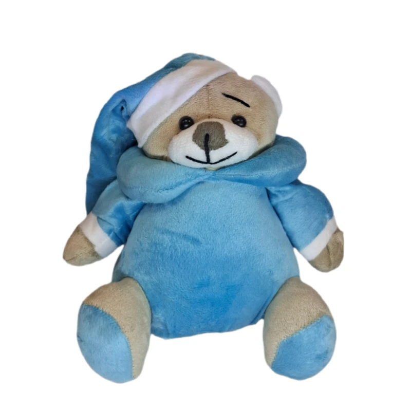 عروسک پولیشی مدل خرس نانان ارتفاع 22 سانتی متر
