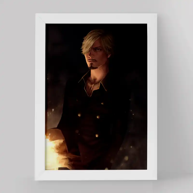 تابلو خندالو مدل سانجی انیمه وان پیس One Piece کد 17242